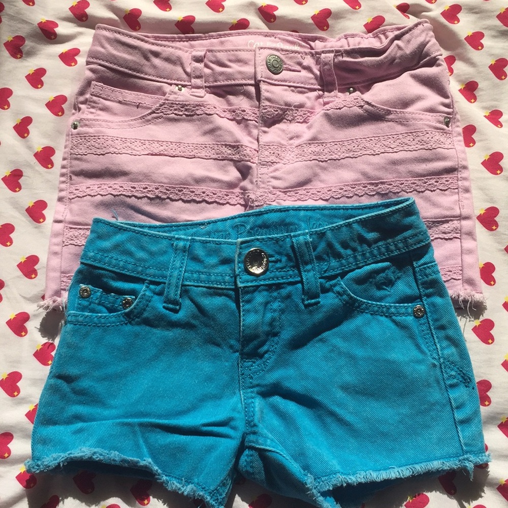 Girls denim shorts